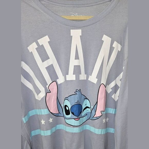 DISNEY Plus Size LongSleeve Top With OHANA Character On Front. - Picture 4 of 10